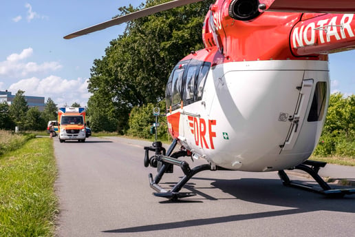 DRF Luftrettung zum Europäischen Tag des Notrufs am 11.2. 112 – Schnelle Hilfe im lebensbedrohlichen Notfall (Quelle DRF Luftrettung, Foto Peter Lühr)