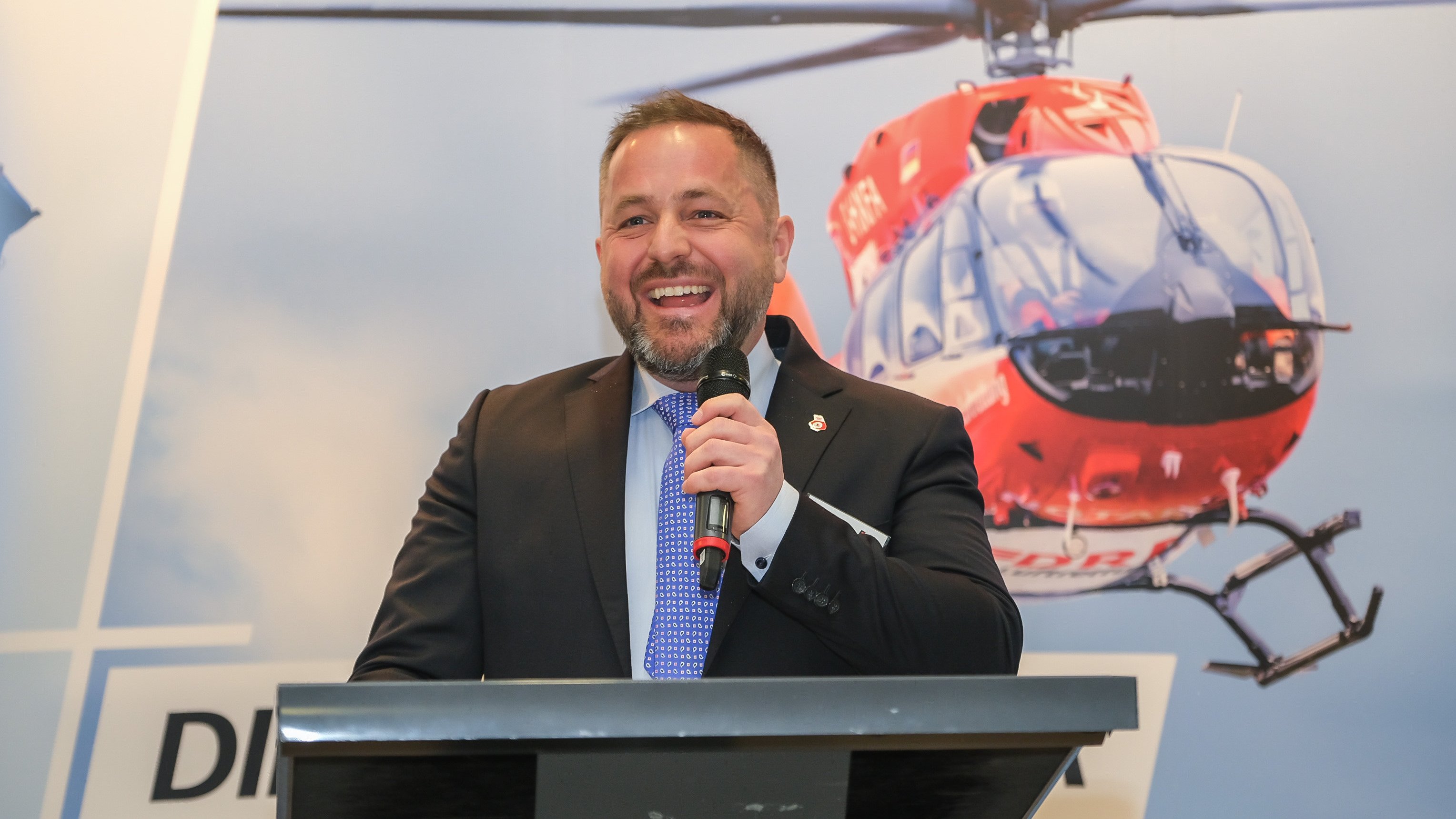 Wolfgang Karlstetter, Vorstand Luftrettung der DRF Luftrettung